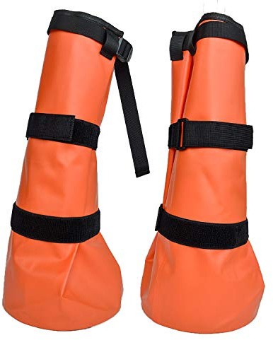 yeezo Hoof Soaking Bag Horse Soaking Boot Hooves Wrapped Easy Soaker Treating Bags with EVA Pad
