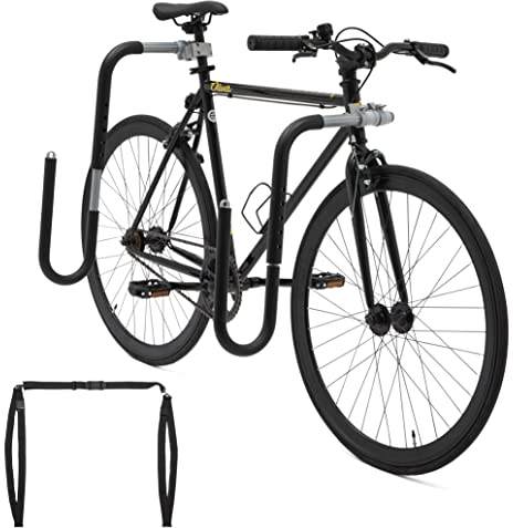 Katai - Longboard-Fahrradhalterung - Fahrradträger für SUP, Paddleboards, Surfbrett & Longboards - Komplett mit Surfbrett-Schultertragegurt