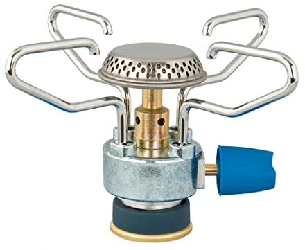 Campingaz Bleuet Micro Plus, réchaud 1 brûleur pour camping et festivals, manipulation simple, Bleu