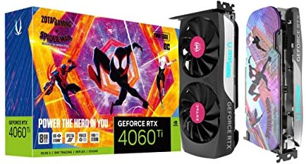 ZOTAC GAMING GeForce RTX 4060 Ti 8GB Twin Edge OC SPIDER-MAN™: Across the Spider-Verse Bundle
