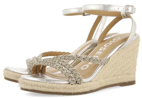 Gioseppo Espadrilles Mujer MENFI Plata 39