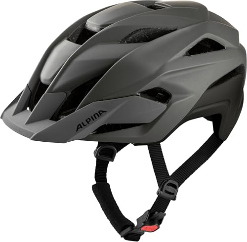 ALPINA STAN MIPS, coffee-grey matt, 60-64 cm, högkvalitativ cykelhjälm med Mips-teknologi för damer och herrar, idealisk för fritid
