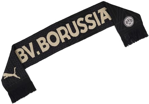 PUMA Schal BVB Culture Scarf Black schwarz