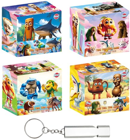 WBZOWRB Caja con 36 sobres Skifidol Italian Brainrot Mix Psychedelic – Juego de cartas coleccionables – Trading Card Game, tipo A，Cuatro tipos diferentes de envases.