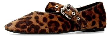 Vanessa Bailarina Mary Jane Estampado Leopardo - 38