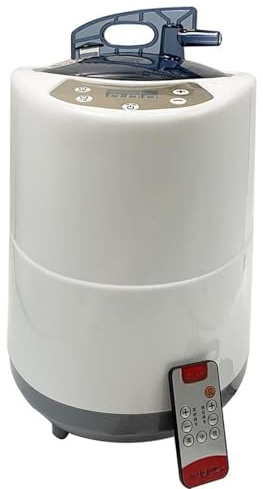 MKHQST Générateur de Vapeur 2000 W, Grande capacité 4,2 L, Pot à Vapeur for Sauna Domestique, tonneaux en Bois