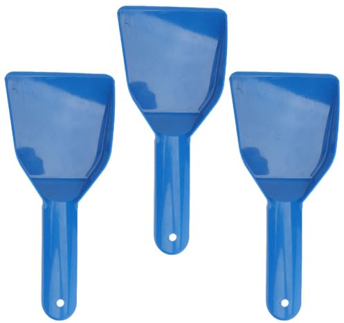 TOYANDONA 3 Piezas Palas para Hielo de Plástico Resistentes para Frigorífico y Congelador Accesorio de Cocina Versátil para Eliminar Escarcha Suciedad y Grasa el Hogar Herramienta Práctica
