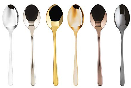 Rosenthal Sambonet - Taste - Espressolöffel/Mokkalöffel - Multicolor - Edelstahl - 6er-Set