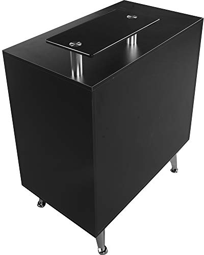 453308 schwarz Empfangstheke Friseurrezeption Rezeption Tresen