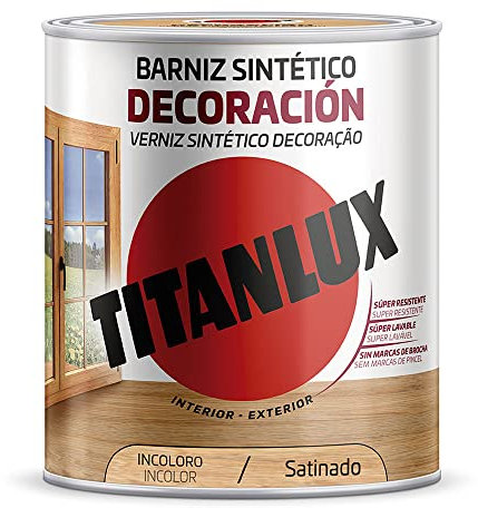 Barniz Titanlux M11100004 Incoloro 4 L Satinado