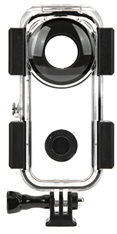 XTevu Transparent Dive Case - 40m/131ft Waterproof Camera Case for Insta360 ONE X2 - Diving, Snorkeling, Swimming - Underwater Camera Housing