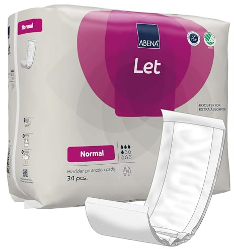 Abena Boost Fluff Incontinence Pads - No Barrier/Flow-Through, (Sizes Normal to Extra Large) Normal, 306 Count