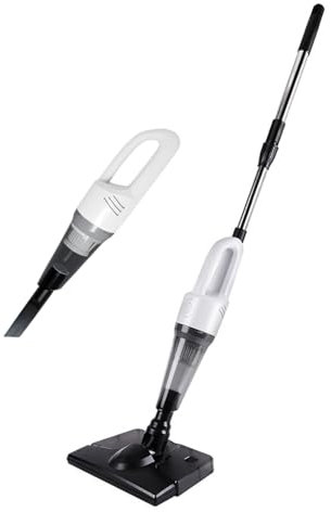 Aspiradoras Verticales En Seco Y Húmedo Sin Cable Con Mopa, 14000pa Aspiradoras Escoba Fregona Ligero 2 En 1, 2 Velocidades Ajustables, Aspirador Vertical Doméstico Para Suelos Duros Mascota (Blanco)