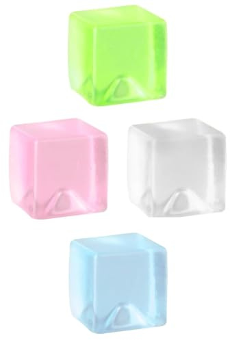 6 Pcs Nice cubes,Ice cube Squishy,Squishy cube,Ice Cubes Squeeze Toys,ice Cube Fidget Toy,for Adults Kids, Cube Sensory Toys, Anxiety Stress Relief, Birthday Classroom Prizes Toy Gifts for Boys Girls