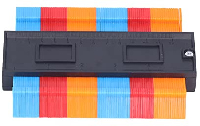 Plantilla de rastreo de forma irregular de calibre de contorno para la decoración del hogar