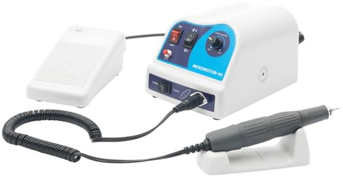 Micromotor para joyas, 45000 rpm, pulidor eléctrico, herramienta de grabado con pedal, pieza de mano para tallado de madera, lijado de piedra, trabajo de joyería, mecanizado preciso