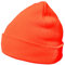 DonDon Mütze Herren Mütze Damen Wintermütze Beanie klassisches Design Neonorange