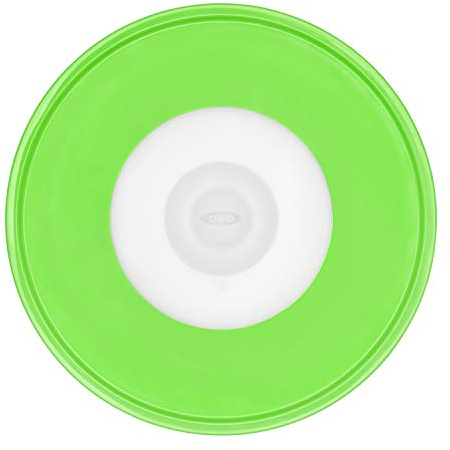 OXO Good Grips Reusable Lid - Medium - 8 Inch, Green/Clear