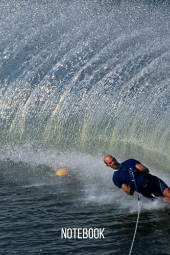 Water ski Notebook: blank lined composition journal | Water ski notebook | 100 pages