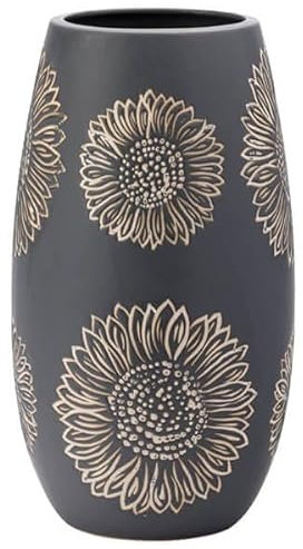English Tableware Company Artisan Flower Wax Resist Vase