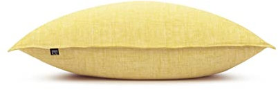 Zo Home Lino Kissenbezug Leinenlook - aspe yellow 80x80cm