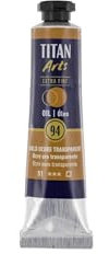 TITAN ARTS - Huile extra fine Titan 20 ml - 94 OCRE OR transparent série 1