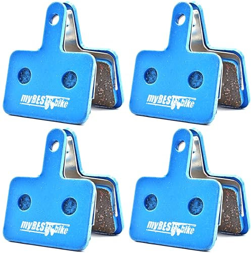 myBESTbike - Pastiglie freno per bicicletta, 4 paia di pastiglie per freni a disco, compatibili con Shimano B01S M515 M525 C501 C601 M415 M416 M485