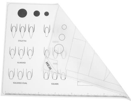 Beatifufu Tapete Acrílico Para Manicura De Silicona Blanda 1 Unidad Tamaño c Para Práctica y Decoración De Uñas Técnica Profesional