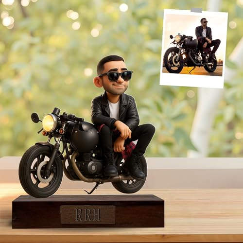 JLSKCN Figura Personalizada con Foto en Caricatura, Foto Dibujos Animados Escritorio Decoración Marco Fotográfico Signo Placa, Regalo Original para Escritorio, Regalos Coleccionables Familia