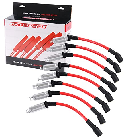 JDMSPEED High Performance Spark Plug Ignition Wire for 2000-2009 Chevy GMC V8