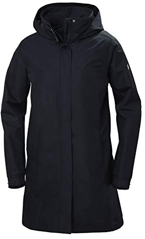 Helly Hansen Mujeres Abrigo largo W Aden, Azul Marino, M