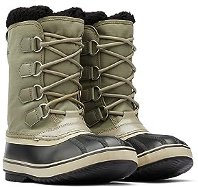 Sorel 1964 PAC Nylon Waterproof bottes d'hiver imperméables pour homme, Vert (Sage x Dark Moss), 41 EU
