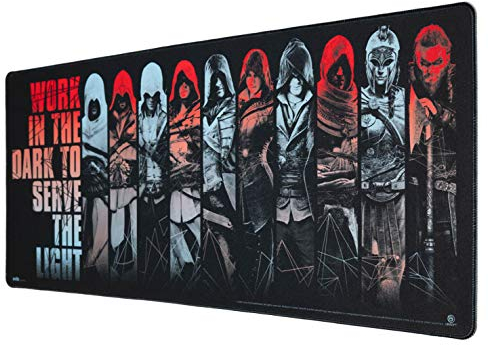 Grupo Erik Gaming Mauspad XXL Assassins Creed - Rutschfest und Wasserabweisend, Groß - Schreibtischunterlage PC Zubehör Gaming