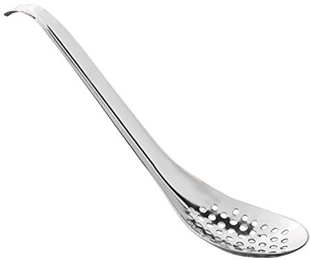 Caviar Maker Box, Spherification Spoon, Silver Cooking Kitchen Tool Cuisine Strainer, Egg Strainer Cookware Stainless Steel Thickened Popping Boba Cuisine Spherification Kit