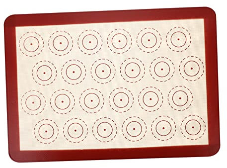 PEPLAYTAL Tappetino Silicone Per Macaron Facile Da Pulire Design Antiscivolo Per Cucina e