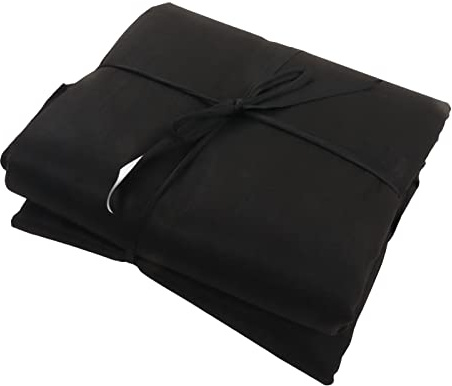 Akozon Alfombrilla Redonda para Piscina, Alfombrilla para Revestimiento de Piscina, Tela de Fieltro para en el Suelo, 4 Metros, Color Negro - Jardín y Césped