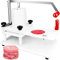 VEVOR Burgerpresse Edelstahl Burger pattie presse Hanburgerpresse Gewerbliche 545 x 300 x 413 mm für Schnellrestaurant usw.