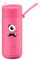 frank green Gobelet réutilisable avec couvercle à paille, bouteille Frankster pour enfants, résistante aux déversements et aux fuites, doublure en céramique – Piper, rose fluo, 473,2 ml