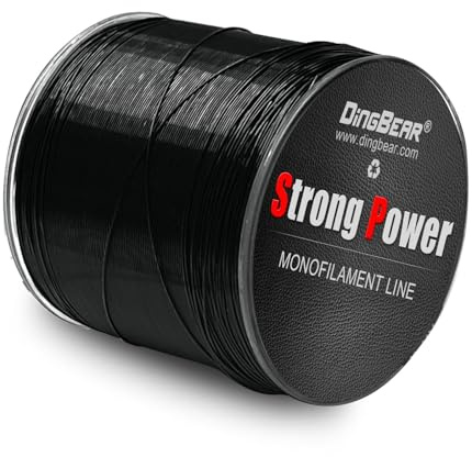 Dingbear Línea de Pesca de Nylon 200/500/1000 M Línea de Pesca de Nylon Monofilamento Línea de Pesca de Alambre de Tensión Fuerte 4 Colores 5-35 LB