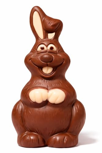 Noah – 3D Milkless Hollow Chocolate Bunny – Easter – Vegan, Allergy-Friendly, Kosher – Free of Dairy, Peanuts, Tree Nuts, Eggs, Soy, Gluten & Sesame – No Artificial Colors or Flavors – Top 9 Allergen Free – No Whey! Foods