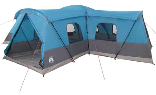 vidaXL Tienda con Techo con Almacenamiento Azul 680 x 510 x 210 cm,