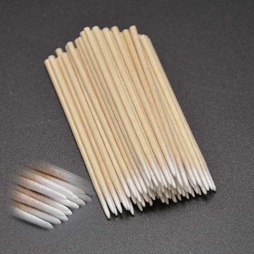 XIYING 300 Pcs Cotton Buds, Cotton Wool Buds Sticks for Cleaning Ear, Makeup, Keyboard, Arts and Crafts