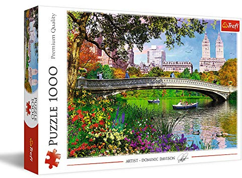 Trefl, Puzzle, Central Park, New York, 1000 Teile, Premium Quality, für Erwachsene und Kinder ab 12 Jahren