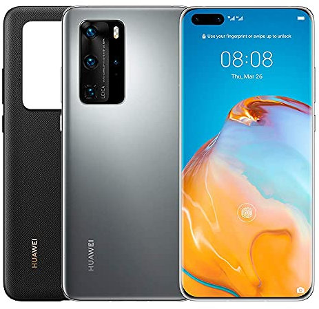 HUAWEI P40 Pro 256 GB Smartphone 8 GB RAM SIM-Free, Android Mobile Phone (Renewed)
