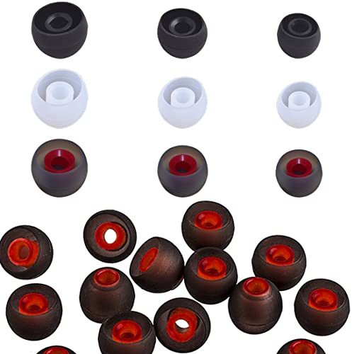 90 Puntas De Repuesto De Silicona Para Auriculares, Almohadillas De Repuesto Para Auriculares, Accesorios Para Auriculares Internos, 3 TamañOs, Compatibles Con La MayoríA De Los Auriculares