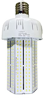 YXHL Lampadina E40 LED 80W 6000k per Lager, Bianco, Acciaio inossidabile, Supermercato (10400 LM)