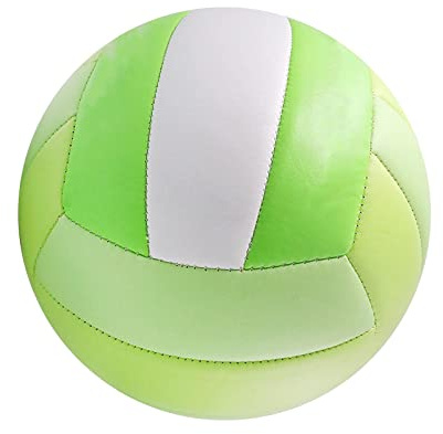 harayaa Size 5 Volleyball Indoor Volleyball Match Competition Training Pool Beach Game Volleyball Volley Ball for Adults Teenager Girls Boys Youth, Green