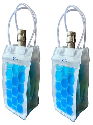 2 Flaschenkühltaschen – Perfekte Kühlung für Ihre Getränke.