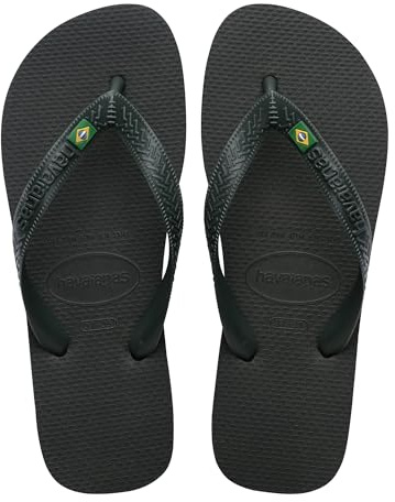 Havaianas Top Brasil FlipFlop Unisex adulto Olive Green 43 EU