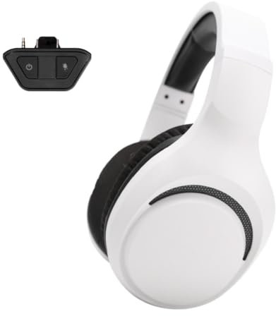 HUHD 2.4&Bluetooth Wireless Gaming Headset for Xbox one,Xbox Series X/S, Wireless Gaming Headphones with mirophone for PS5,PC,Switch,Phone,Bass Boost,Led lighting (HUHD-BW5HA5)